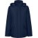 Parka mujer America Woman Roly con capucha extraíble reciclada Marino