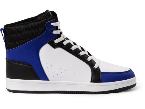 Zapatilla Space blanca Roly con plantilla foamizada confort Negro/blanco/royal detalle 18