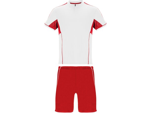 Conjunto deportivo Roly BOCA blanco/rojo