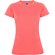 Camiseta técnica Roly Montecarlo coral fluor