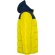 Parka acolchada Tallin Roly repelente al agua con capucha Amarillo/marino detalle 7