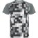 Camiseta técnica Ventor Roly poliéster interlock manga raglán Gris