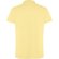 Polo Cobain de algodón piqué con efecto lavado unisex Roly Amarillo sweet lavado detalle 6
