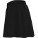 Falda deportiva Serena con tejido reciclado certificado GRS Negro detalle 7