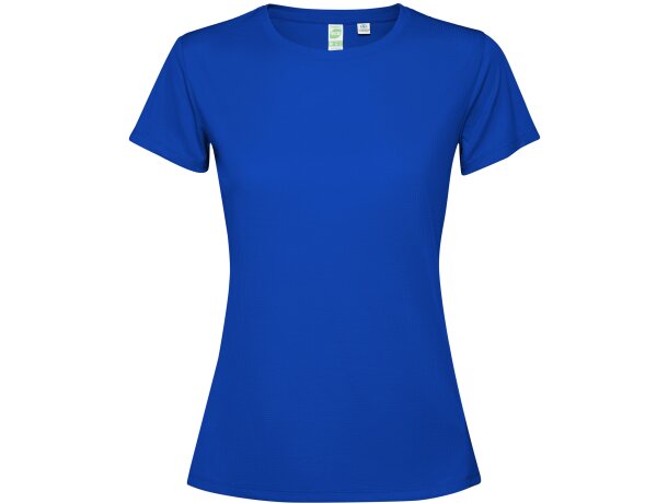 Camiseta Estoril Woman Royal detalle 13