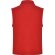 Chaleco New Bellagio Roly de poliéster con cremallera frontal Rojo detalle 28