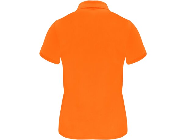 Polo MONZHA WOMAN Roly naranja fluor