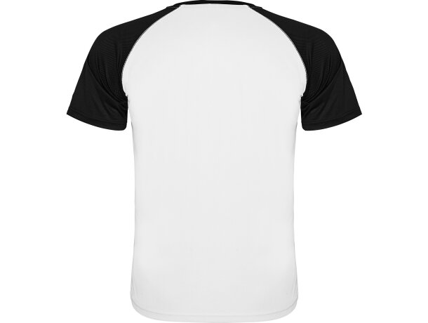 Camiseta INDIANAPOLIS Roly blanco/negro