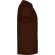 Camisetas impresas para adultos Roly Beagle 155g chocolate