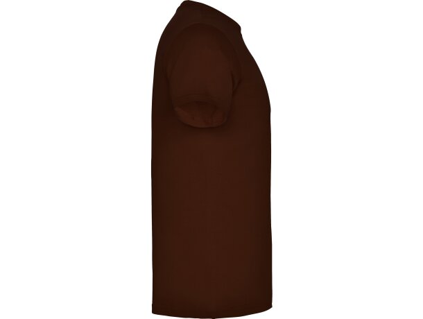 Camisetas impresas para adultos Roly Beagle 155g chocolate