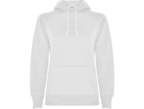 Sudadera URBAN WOMAN Roly con capucha blanco