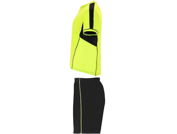 Conjunto deportivo Roly BOCA amarillo fluor/negro