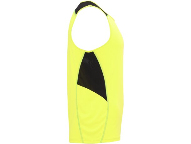 Camiseta MISANO Roly amarillo fluor/negro