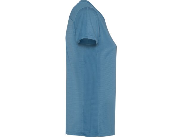 Camiseta técnica transpirable Slam Woman Roly de poliéster Azul tormenta detalle 20