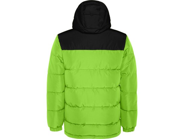Parka acolchada Tallin Roly repelente al agua con capucha Lima/negro detalle 17