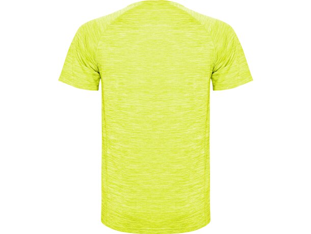 Camiseta AUSTIN Roly amarillo fluor vigore