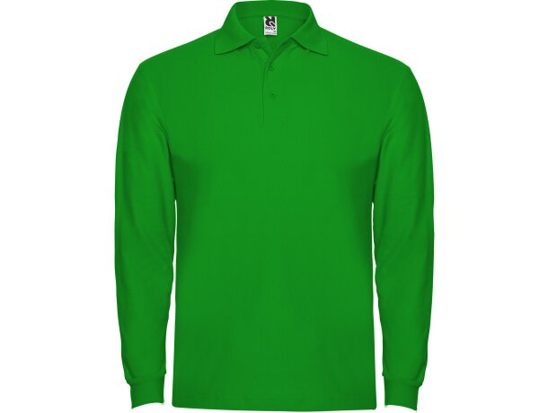 POLO Roly ESTRELLA L/S verde grass