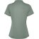 Polo Tormo Woman Roly de poliéster reciclado certificado GRS Verde laurel detalle 18