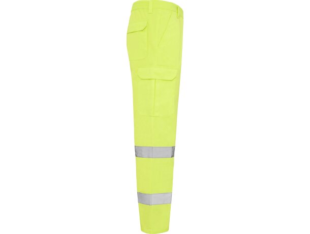 Pantalon ALFA Roly de alta visibilidad amarillo fluor