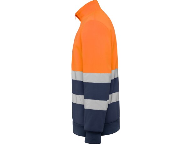 Sudadera SPICA Roly de alta visibilidad marino/naranja fluor