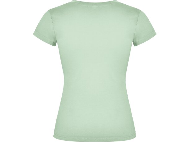 Camisetas personalizadas baratas  Roly Victoria de algodón 155 g verde mist