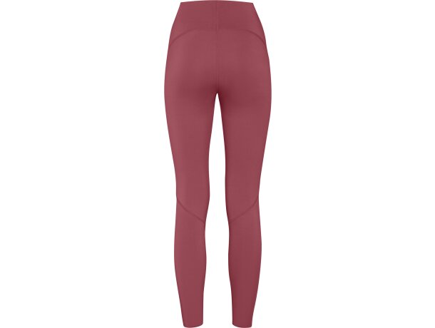 Leggings deportivos Norton de poliéster reciclado con cintura Rojo baya detalle 8