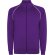 Chaqueta deportiva Valier Roly con cremallera y vivo reflectante Morado