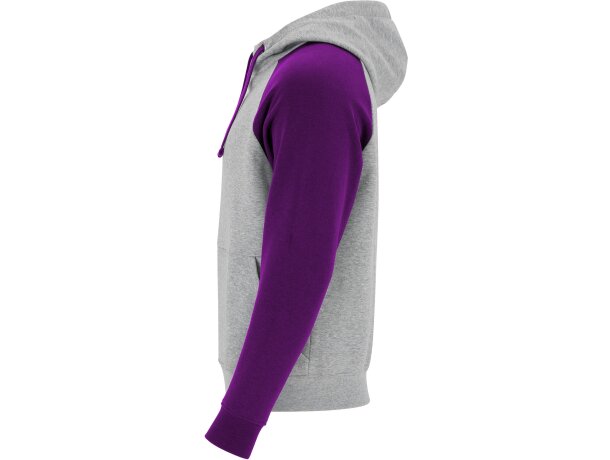 Sudadera BADET Roly gris vigore/purpura