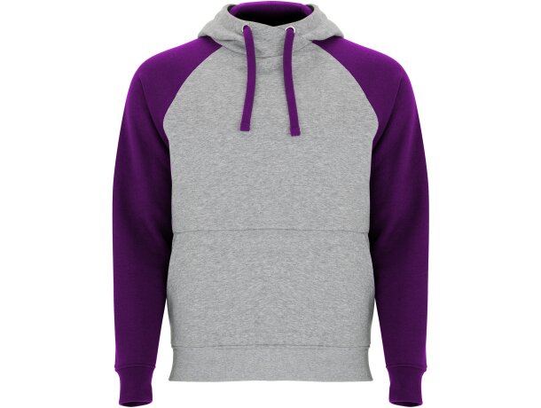 Sudadera BADET Roly gris vigore/purpura