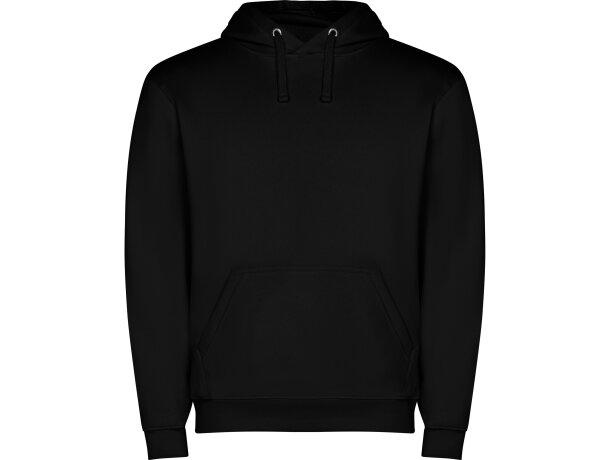 Sudadera con CAPUCHA Roly y dos bolsillos grandes negro