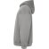 Sudadera con capucha Otto Roly para merchandising corporativo Gris perla detalle 17