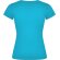 Camisetas personalizadas baratas  Roly Victoria de algodón 155 g turquesa