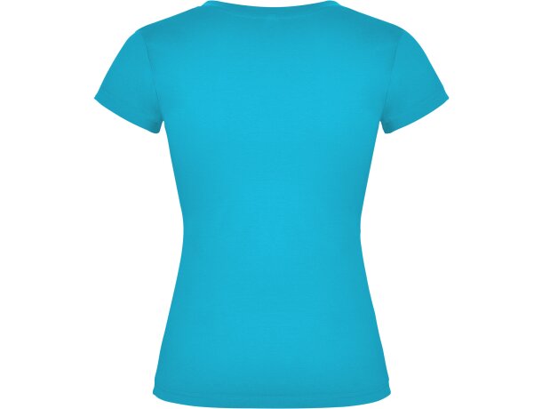 Camisetas personalizadas baratas  Roly Victoria de algodón 155 g turquesa