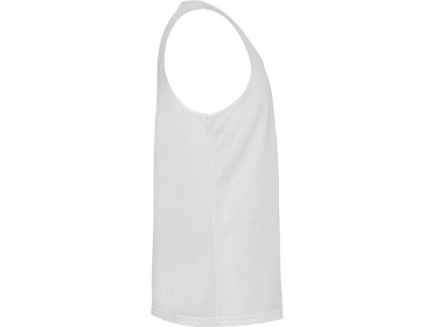 Camiseta tirantes INTERLAGOS Roly blanco