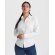 Camisa Moscú Woman Roly profesional mujer algodón popelín Blanco detalle 3