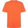 Camiseta oversize Bull de algodón pesado Roly Coral detalle 21