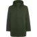 Parka acolchada Dome Roly negra con capucha extraíble unisex Verde humo
