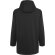 Parka acolchada Dome Roly negra con capucha extraíble unisex Negro detalle 6