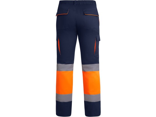 Pantalon invierno ENIX Roly de alta visibilidad marino/naranja fluor