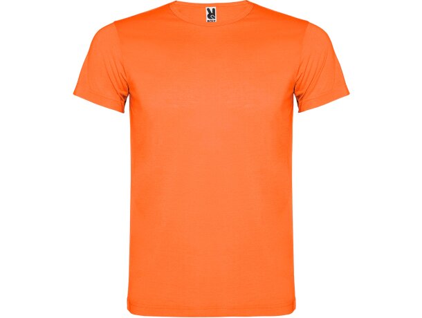 Camiseta AKITA Roly naranja fluor