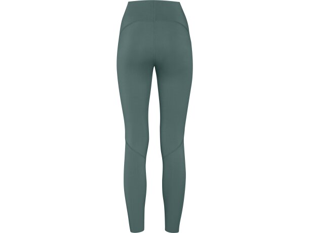 Leggings deportivos Norton de poliéster reciclado con cintura Verde laurel detalle 16
