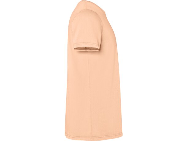 Camiseta Corgi Roly de algodón peinado 180 g para hombre Papaya claro lavado detalle 24