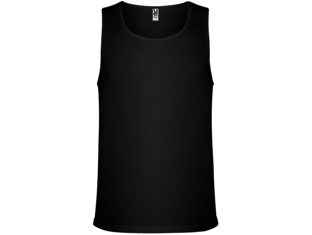 Camiseta tirantes INTERLAGOS Roly negro