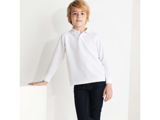 POLO Roly CARPE CHILD blanco