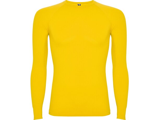 Camiseta termica Roly PRIME amarillo