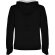 Sudadera URBAN WOMAN Roly con capucha negro/gris vigoré