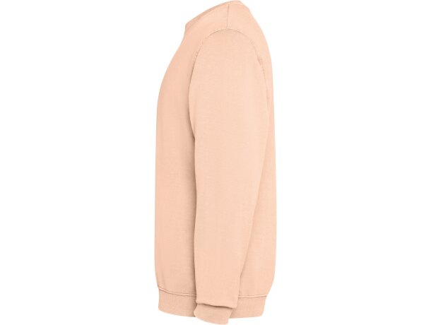 Sudadera Roly Jaya algodón 250 g/m² efecto lavado unisex Papaya claro lavado detalle 23