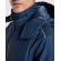 Parka técnica Emin Roly impermeable transpirable unisex Negro detalle 3
