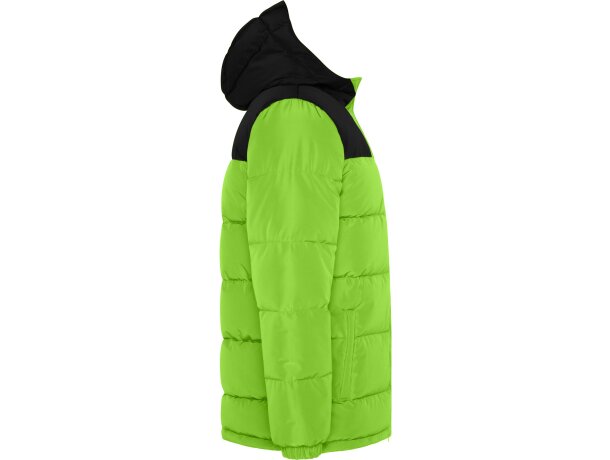 Parka acolchada Tallin Roly repelente al agua con capucha Lima/negro detalle 19