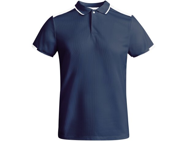 Polo TAMIL Roly rojo/blanco